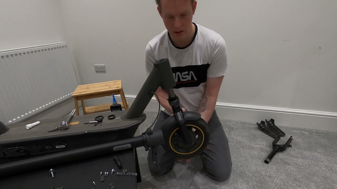 Install Front Suspension for Ninebot Max G30