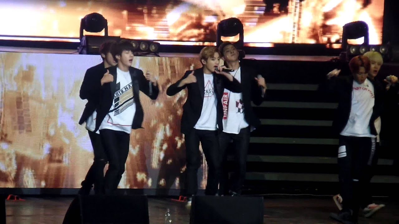 [FANCAM] 150802 BTS (BANGTAN BOYS): The Red Bullet en CHILE - War Of Hormone