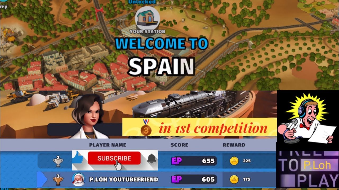 TrainStation2 🚆#1493: ИСПАНИЯ 🇪🇸 😃 🥉 в 1-м конкурсе 🆕 Event - Railroad Revolution 2025