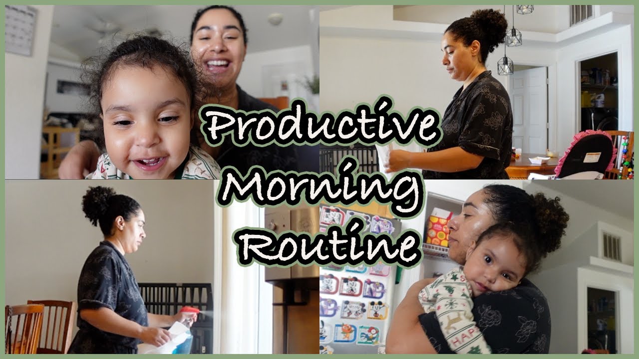 A ‘Productive’ Morning… With a Toddler in Charge! | Realistic Productive Morning Routine as a Mom
