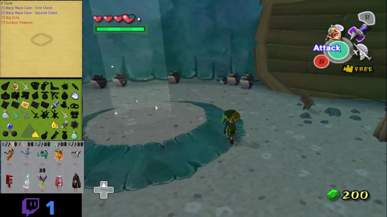 Playing a Wind Waker Randomizer + No Mic (Part 2)