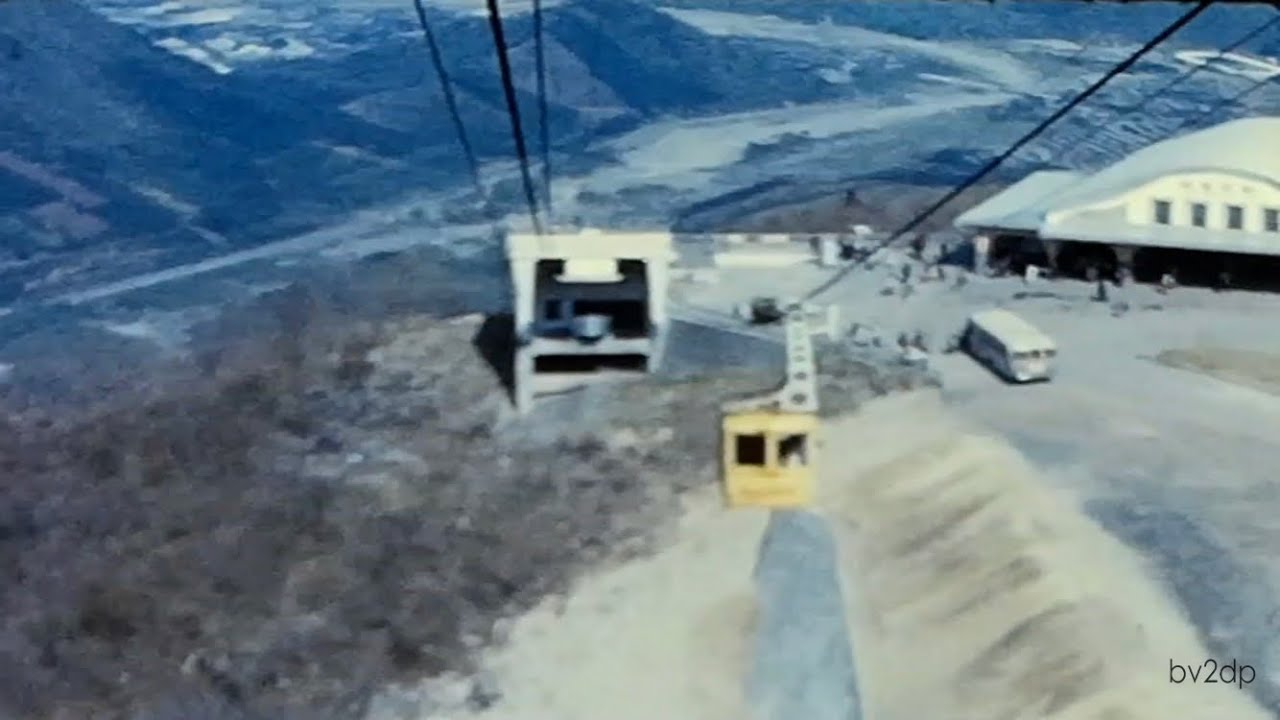 日本日光 明智平纜車 8mm影片 掃描數位化 旅遊紀錄