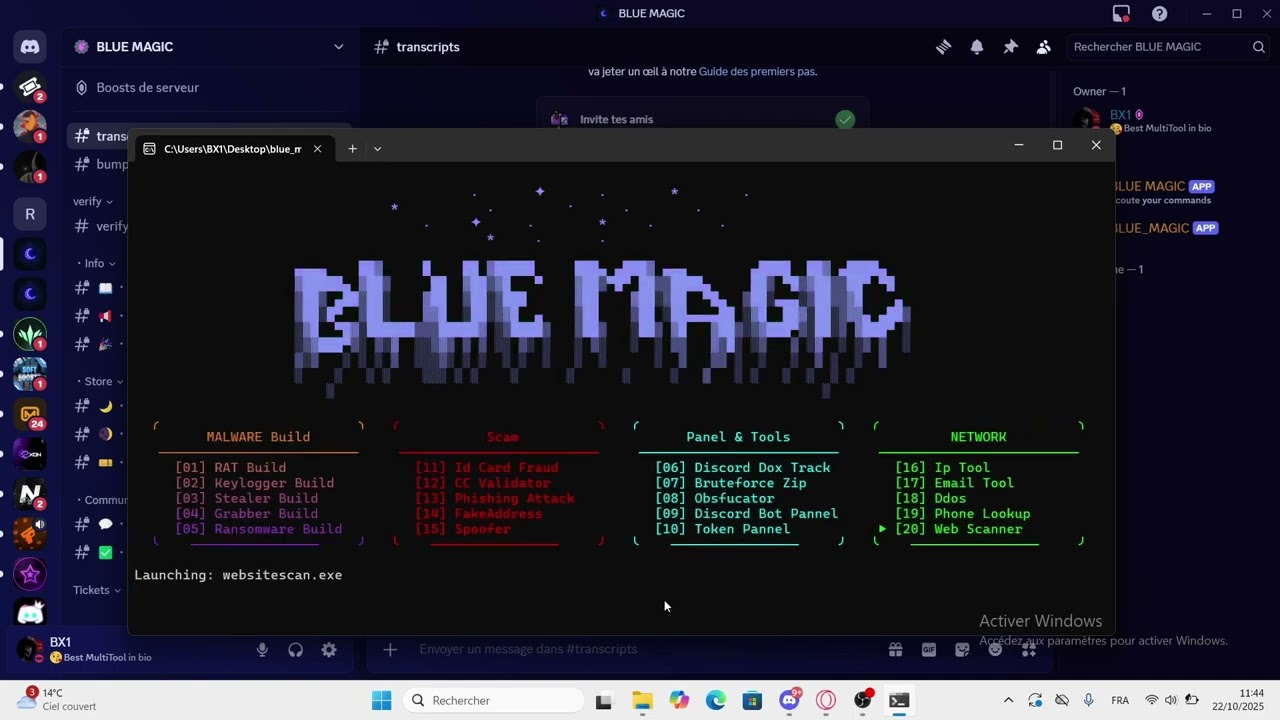 Blue Magic Tool Demo