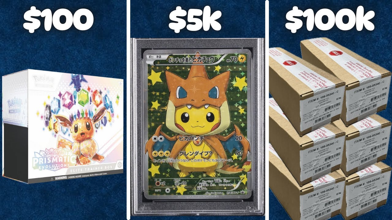 Pokémon Collections Ranked: From $100 to $1,000,000