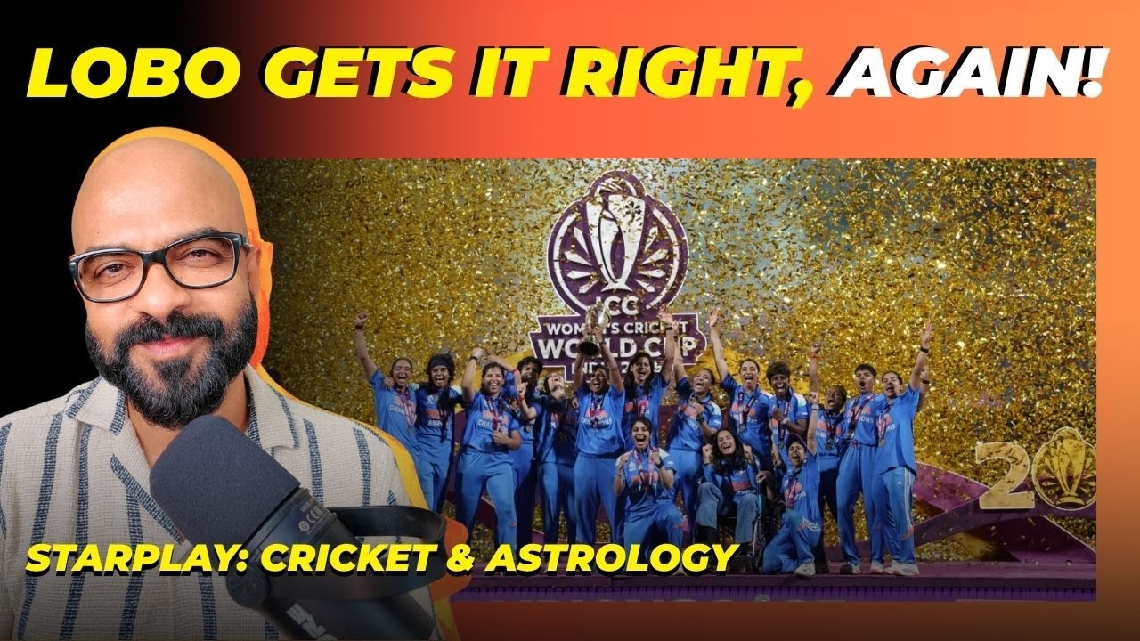 How Greenstone Lobo got his Women's World Cup predictions SPOT ON | Starplay: Cricket & Astrology