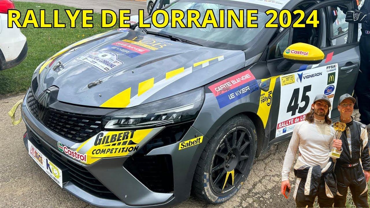 RALLYE DE LORRAINE 2024 - Clio Rc5