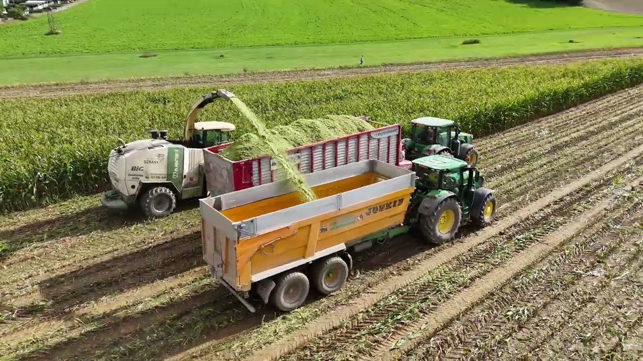 Poslední pole, siláže 2025 Farma Dvořák