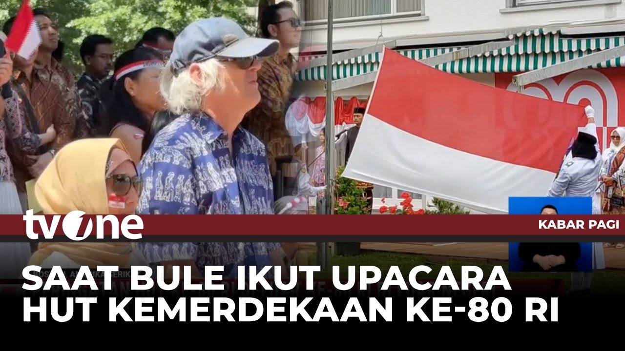Tilik Peringatan HUT ke-80 RI di Luar Negeri | Kabar Pagi tvOne