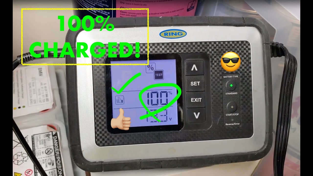 Part 3 - How to charge a completely discharged car battery.