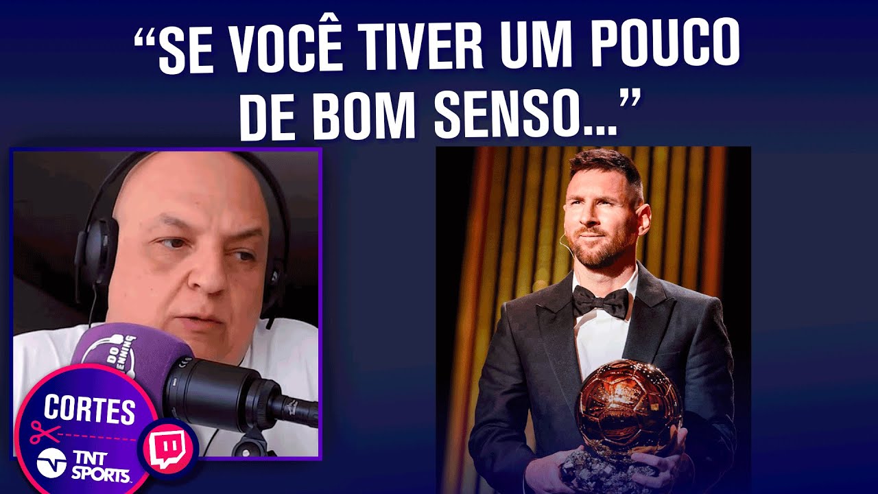 ANDRÉ COMENTA 8ª BOLA DE OURO DE MESSI E CRITICA EXAGERO DA RIVALIDADE DOS FÃS DE MESSI E CR7