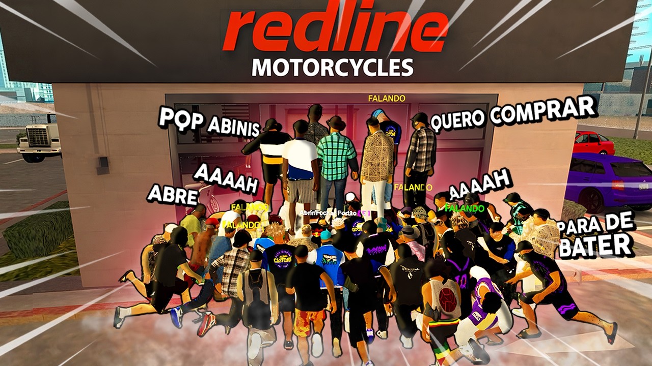 GTA MTA RP - A INAUGURAÇÃO DESSSA LOJA DE MOTOS FOI UMA COMPLETA ALGAZARRA kkkkkkkkkkkkkjjj
