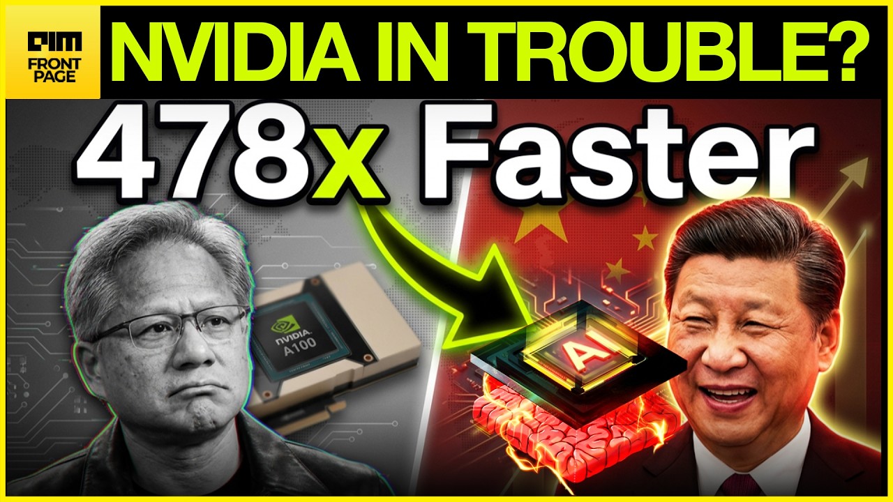 Breaking: China Just Built an AI Chip 478x FASTER Than Nvidia!