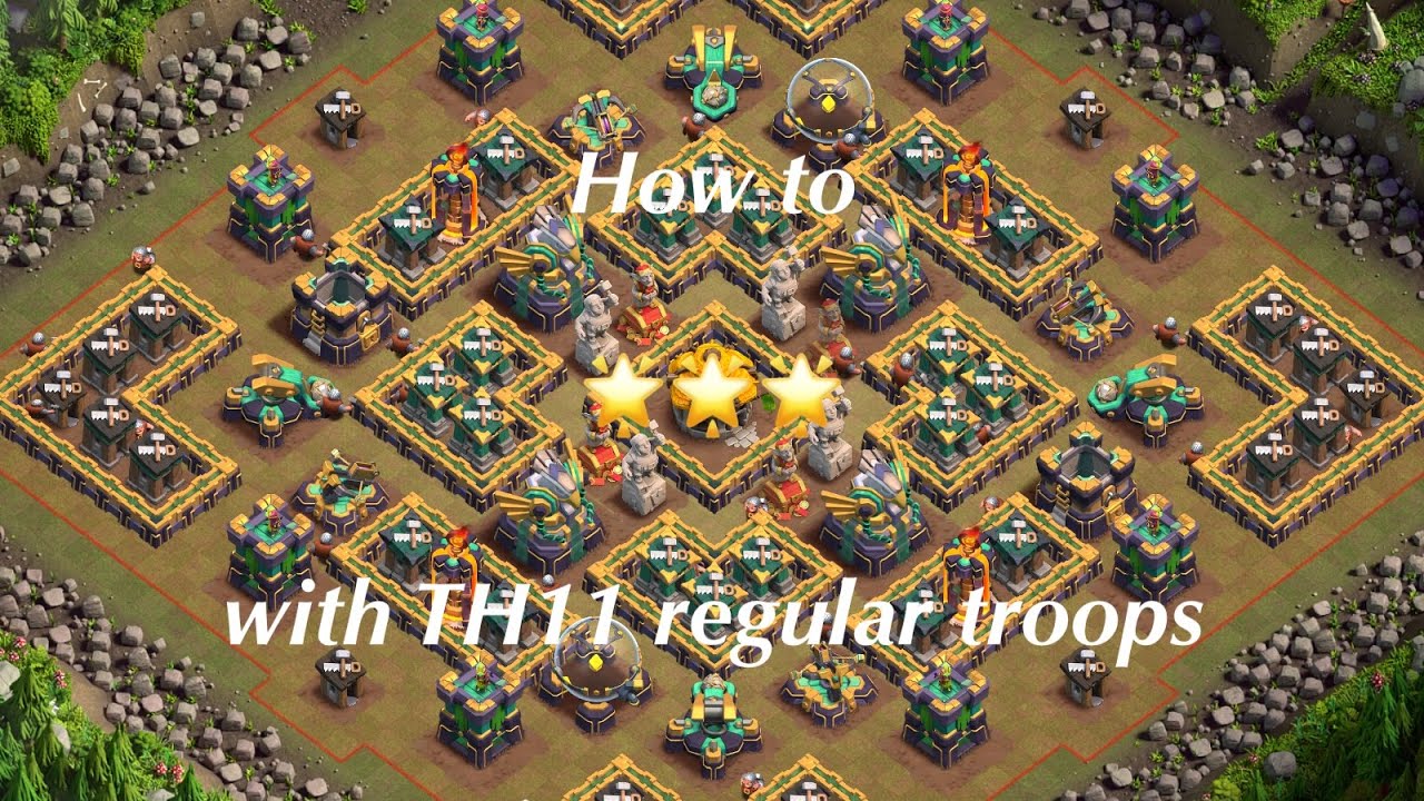 Builderopolis with TH11 regular Troops