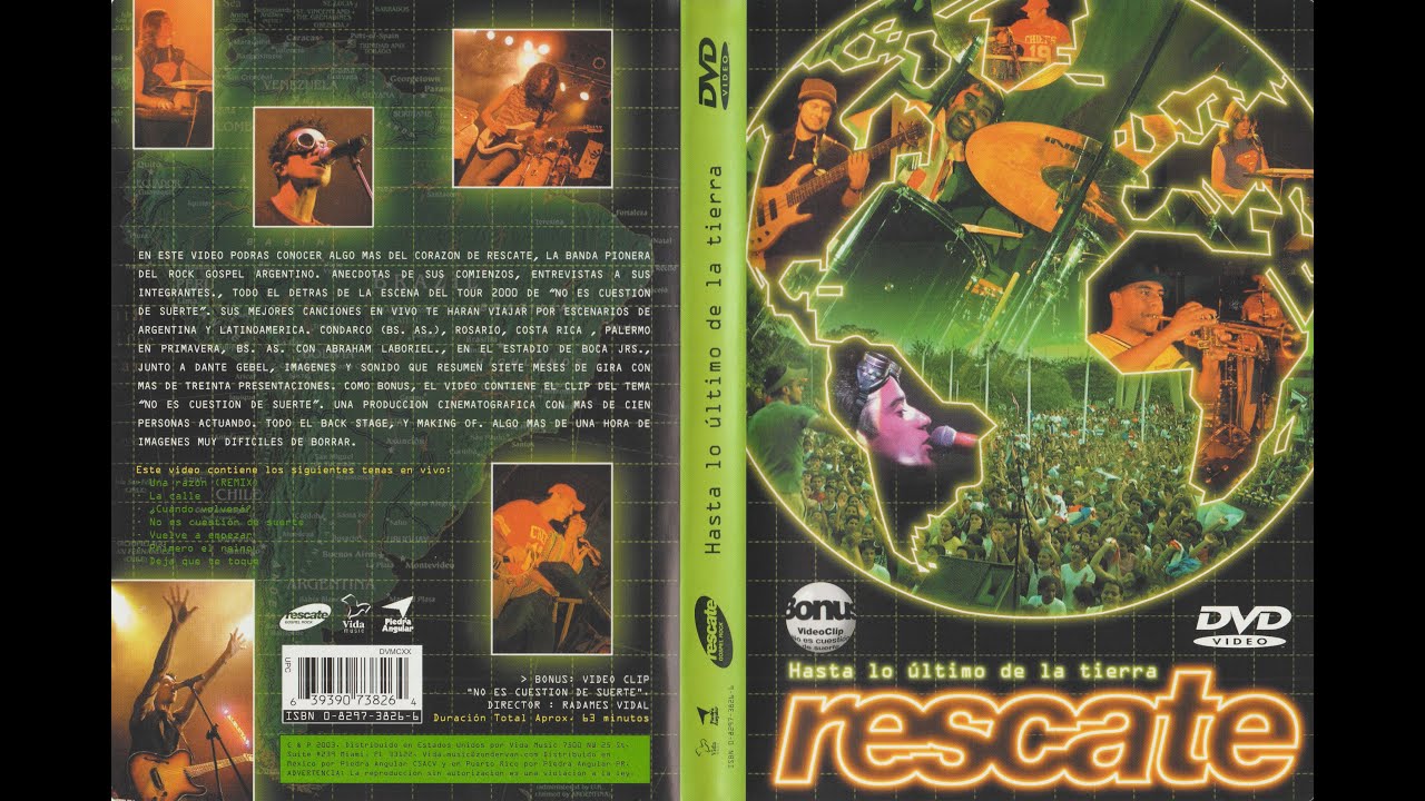 HASTA LO ULTIMO DE LA TIERRA - RESCATE (DVD COMPLETO)