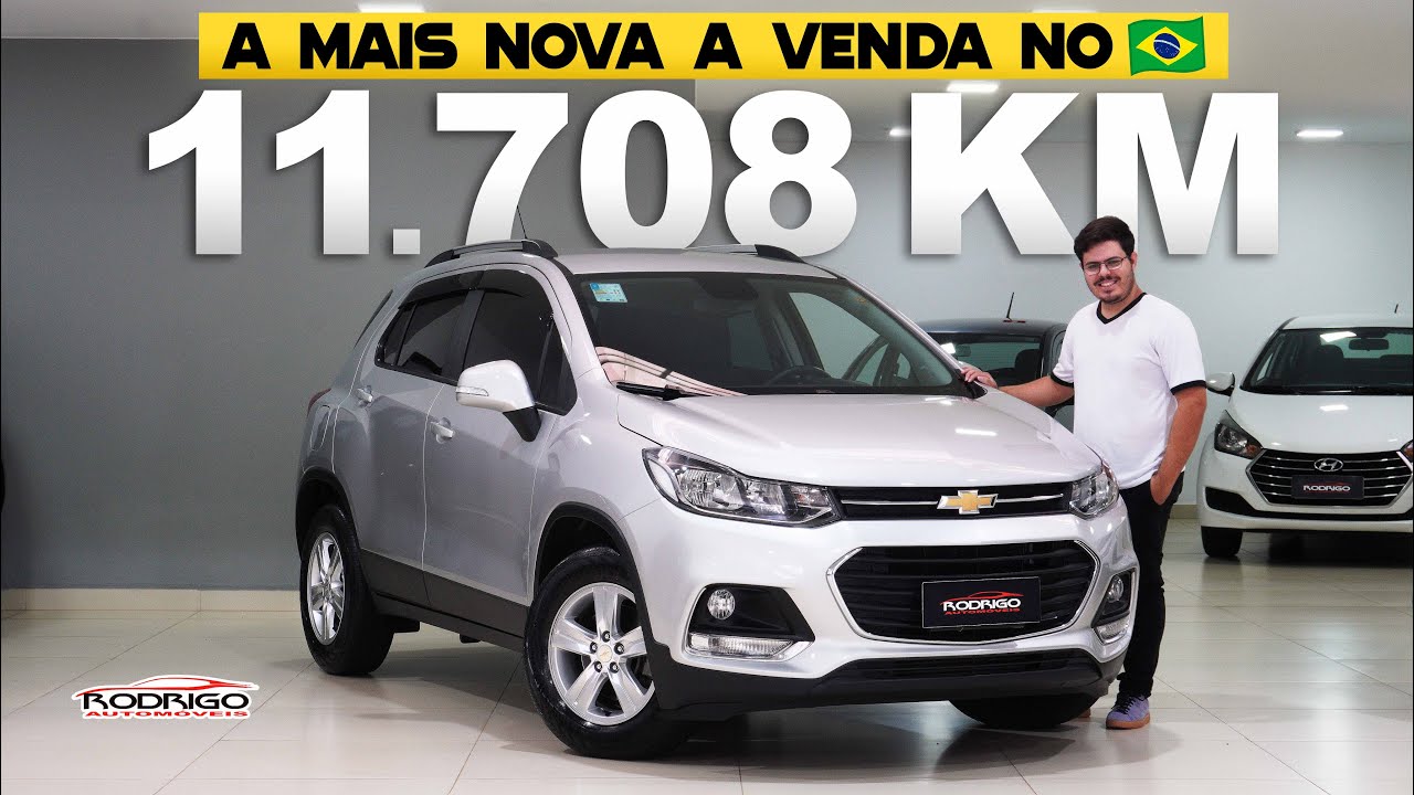 Raridade ABSOLUTA - TRACKER 1.4 TURBO 2018 praticamente NOVA à venda na Rodrigo Automóveis!