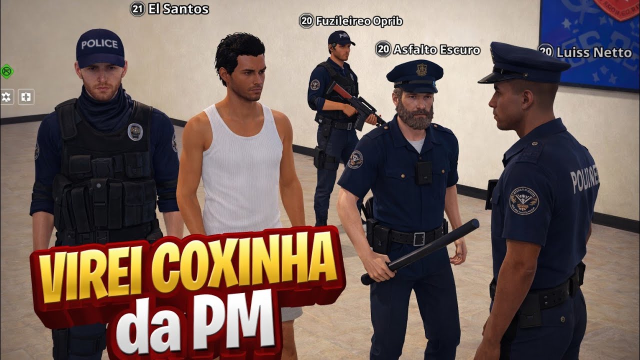 TENTEI ENTRAR NA POLÍCIA no ONE STATE RP 