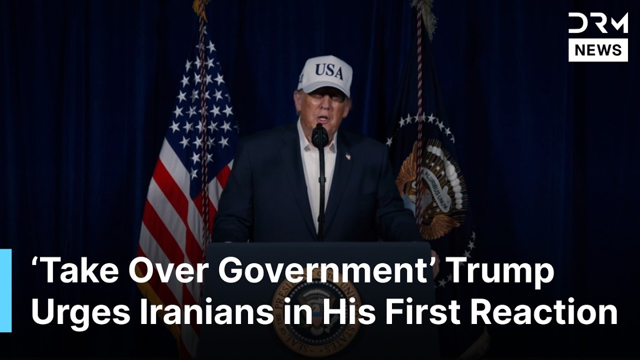 IN FULL: Trump Declares War on Iran, Calls for Iranians to &ldquo;Take Over Your Government&rdquo; | AH1B