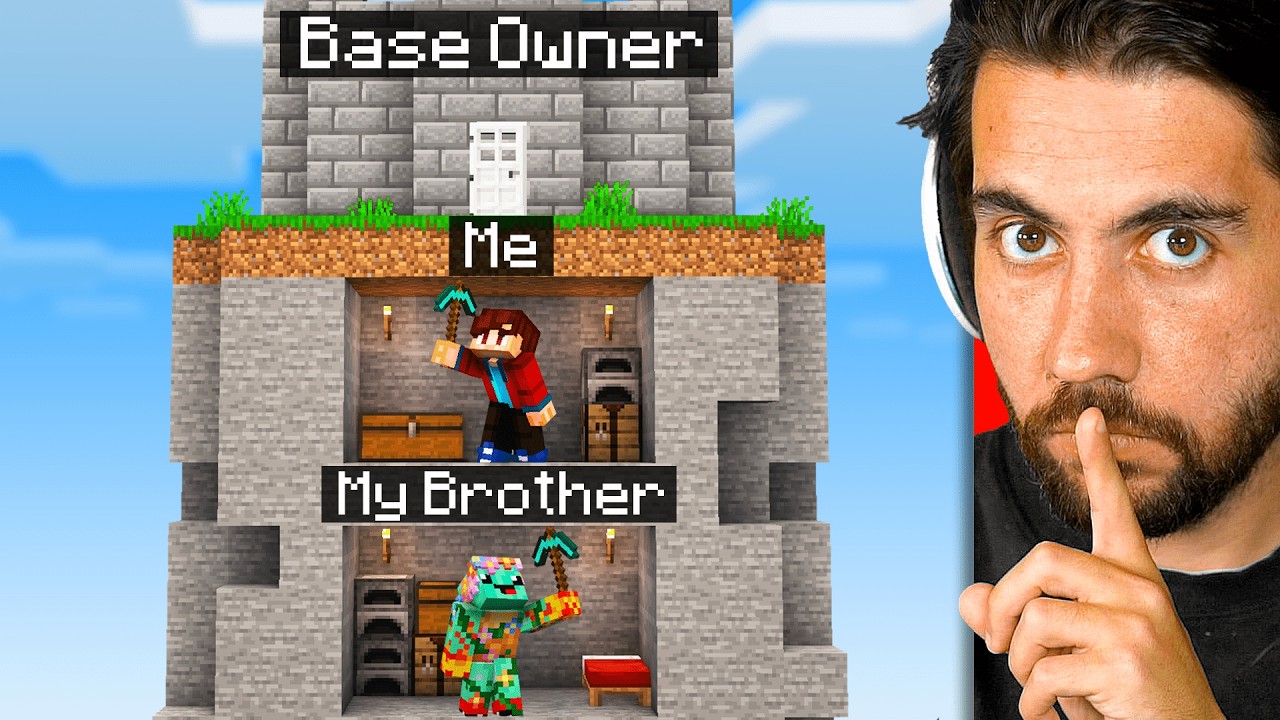 How Long Can My Brother Hide In My Base Without Me Knowing?
