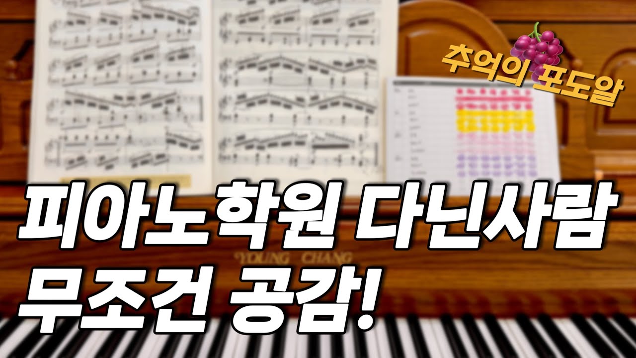 피아노 학원에서 무조건 들리는 곡 TOP10