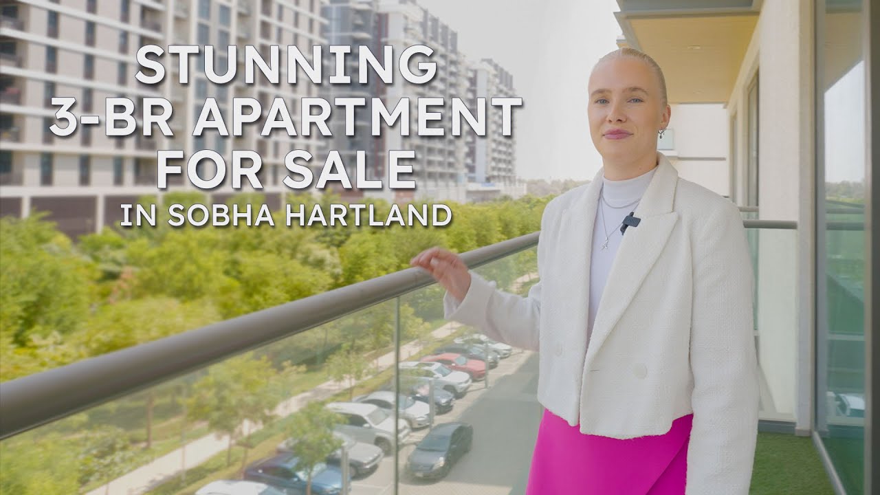 Live in a green oasis: 3-BR apartment with gorgeous park views in Hartlands Green, Sobha Hartland