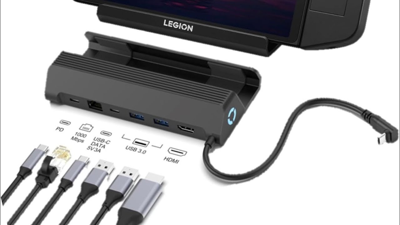 Hub Dock for Legion Go, Improves Game Speed Efficiency