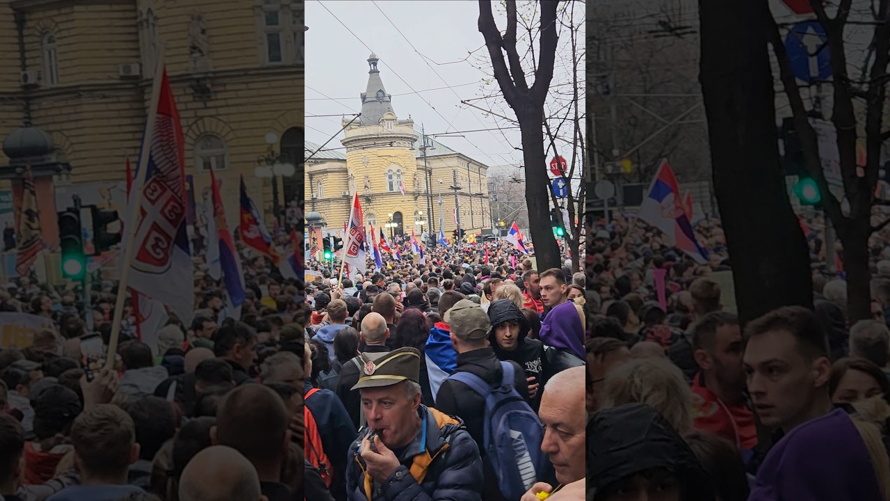 Historic Student Protest in Serbia: March 15, 2025 &ndash; United Against Corruption in Belgrade