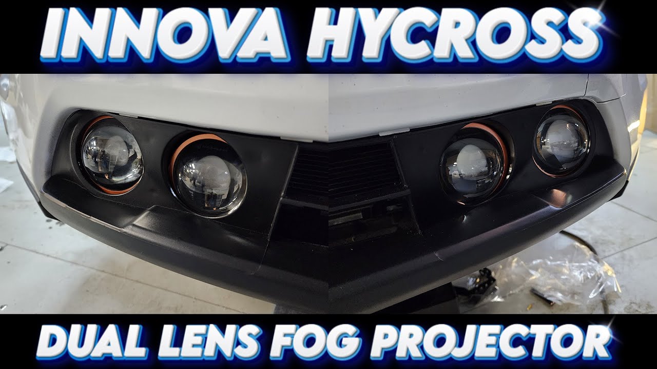 Hycross Dual LED Fog Projector | LED Fog Projector | Car Accessories in Chennai | Car Sense