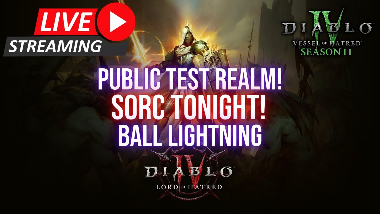 Barb Then Sorc PTR #Diablo4 #Diablopartner