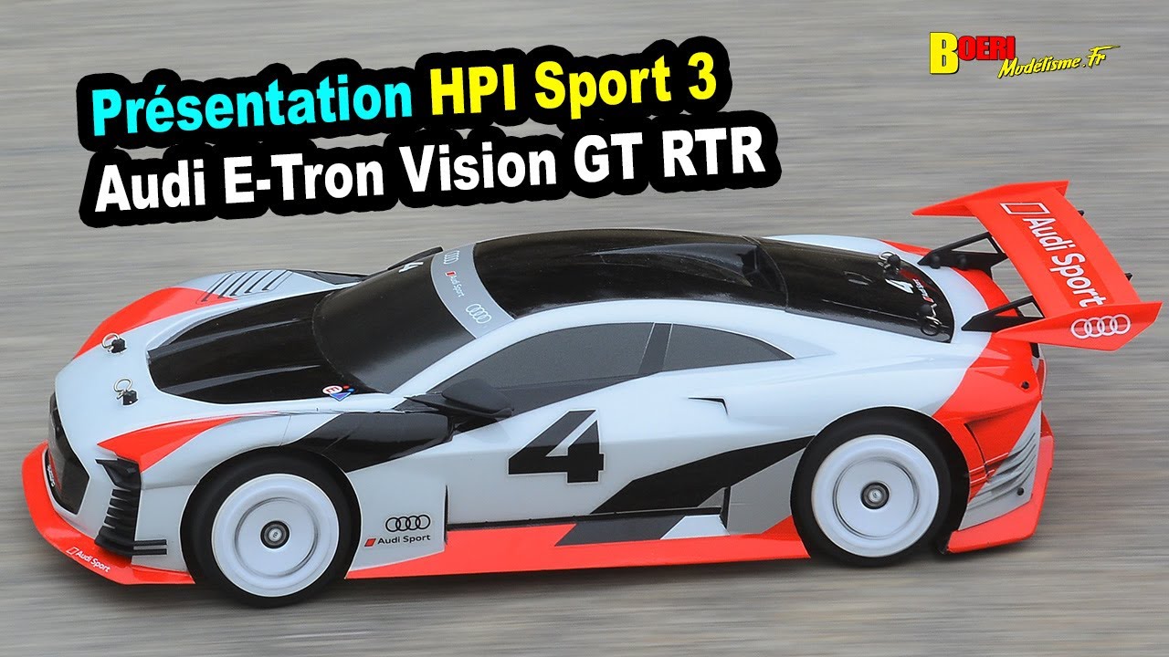 La vérité sur la HPI Sport 3 Audi E-Tron Vision GT