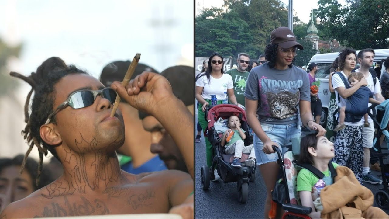 Marcha da maconha reúne milhares de pessoas em São Paulo | AFP