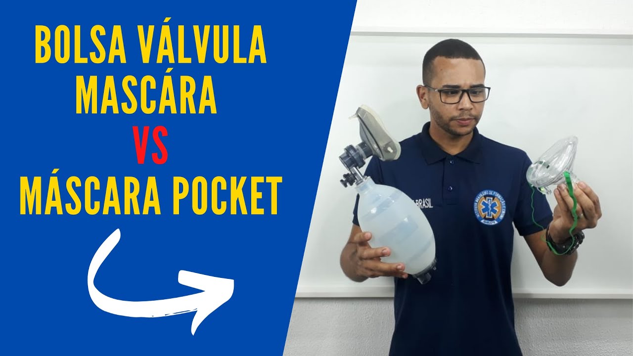BOLSA VÁLVULA MÁSCARA VS MÁSCARA POCKET