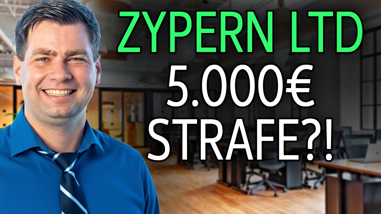 5.000€ Strafe für deine Zypern Limited: Transparenzregister/UBO richtig melden (Fristen & Pflichten)