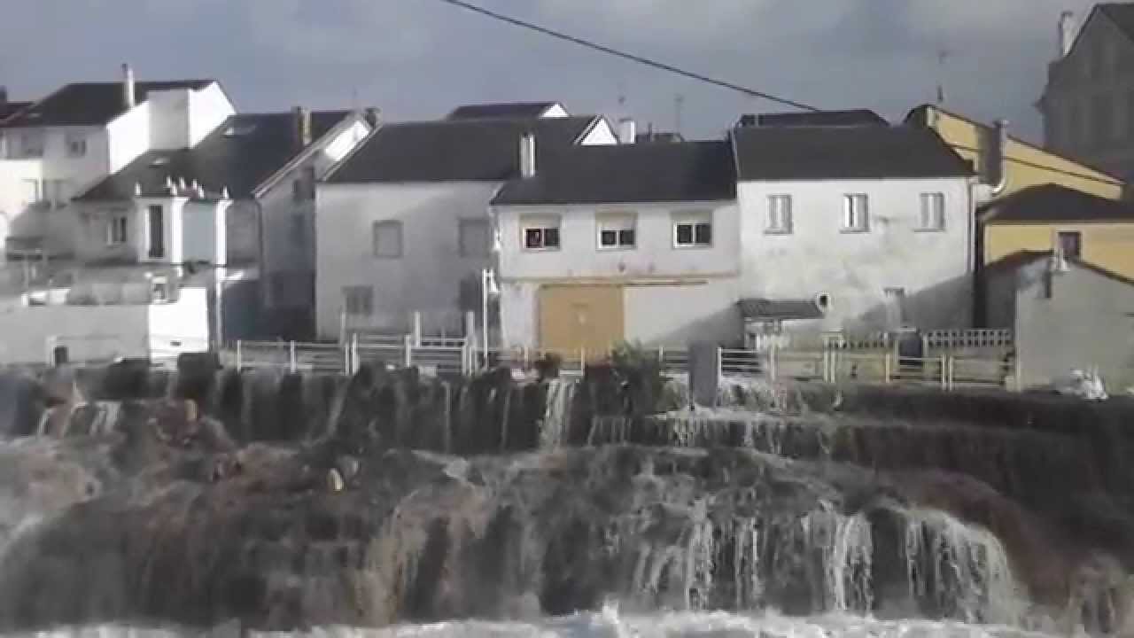 Temporal en Rinlo RIBADEO