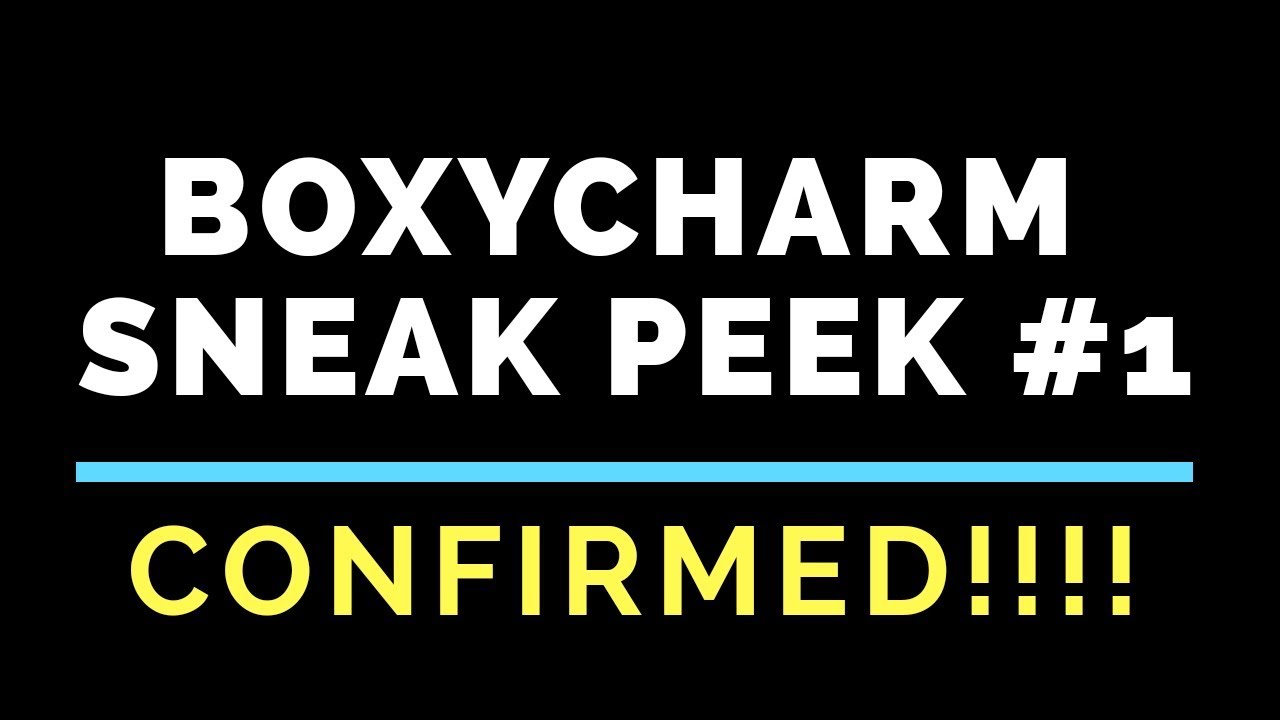 JUNE 2018 Boxycharm Sneak Peek #1 | FINALLY CONFIRMED!!!!