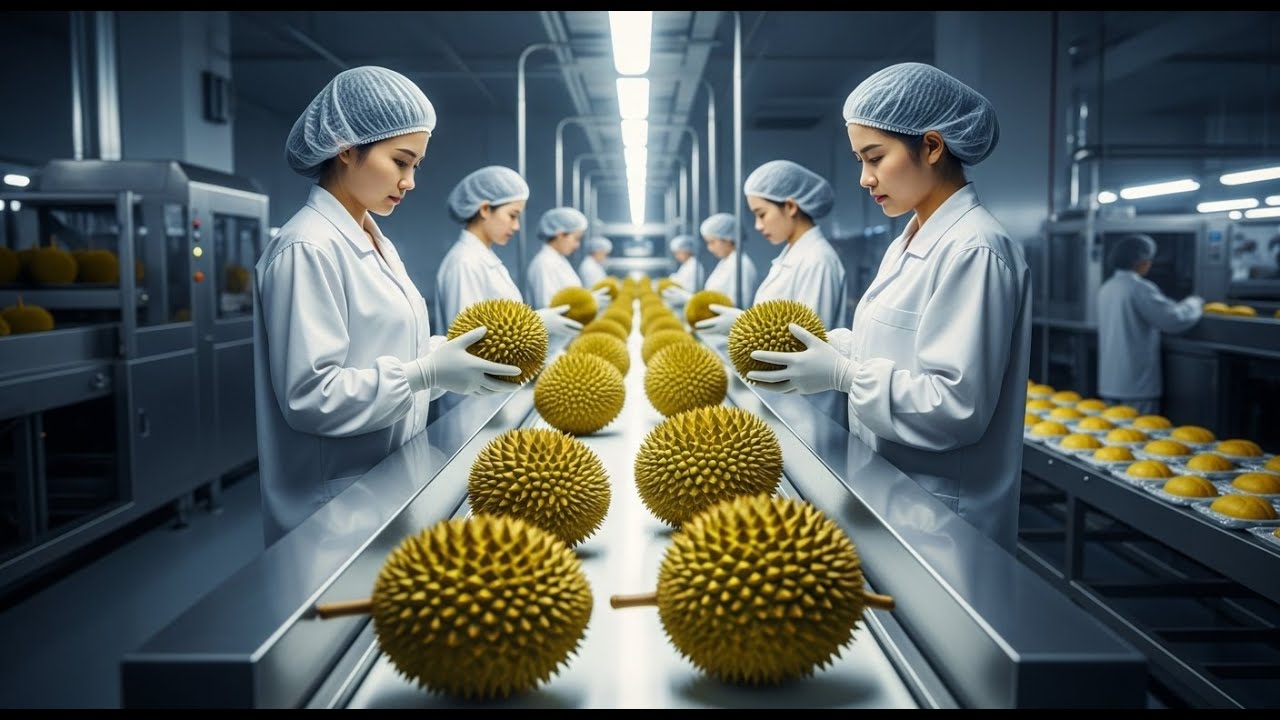 What's REALLY Happening Inside Modern Durian Processing Factories