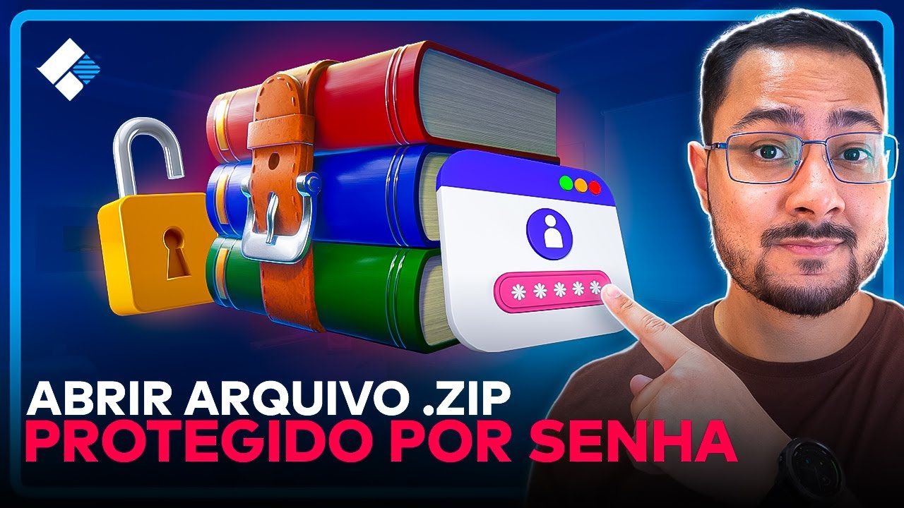 Pasta ZIP PROTEGIDA com SENHA: Saiba DESBLOQUEAR sem COMPLICAÇÕES!