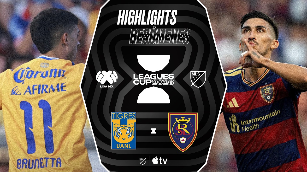 Club Tigres vs. Real Salt Lake | Leagues Cup | Full Match Highlights