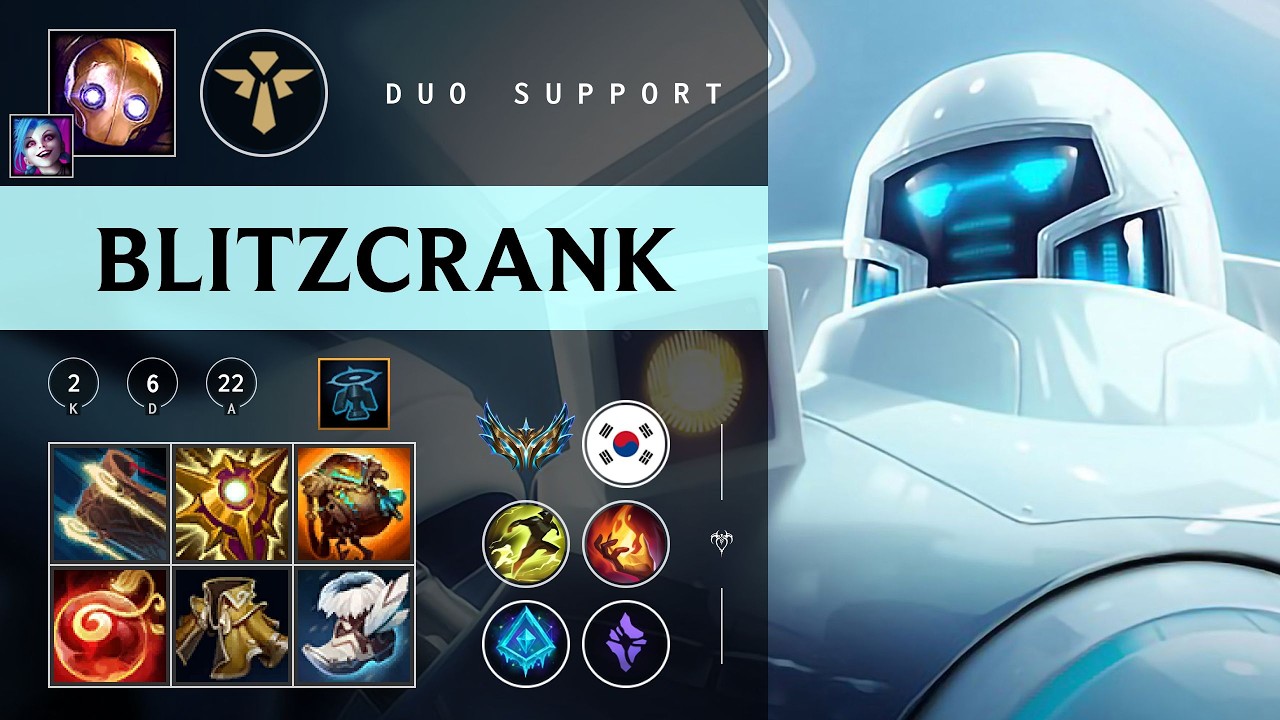 Blitzcrank Support vs Thresh - KR Challenger Patch 26.05