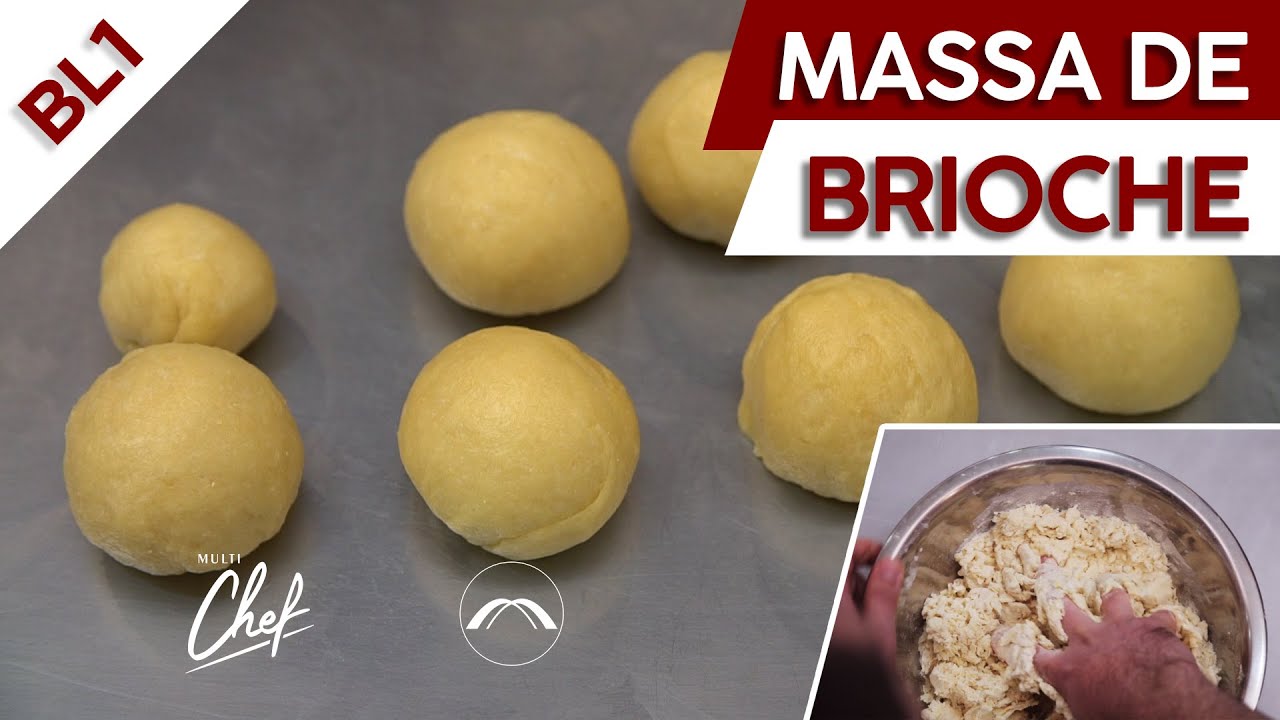 RECEITA DE MASSA DE BRIOCHE SUPER MACIA E FOFINHA #MULTICHEF