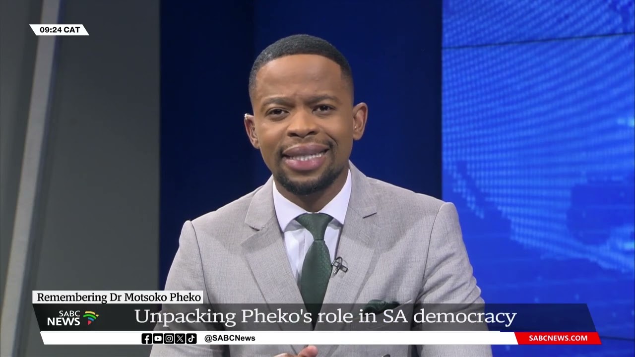 Dr. Motsoko Pheko | Unpacking the former PAC leader's role in SA's democracy: Adv Sipho Mantula