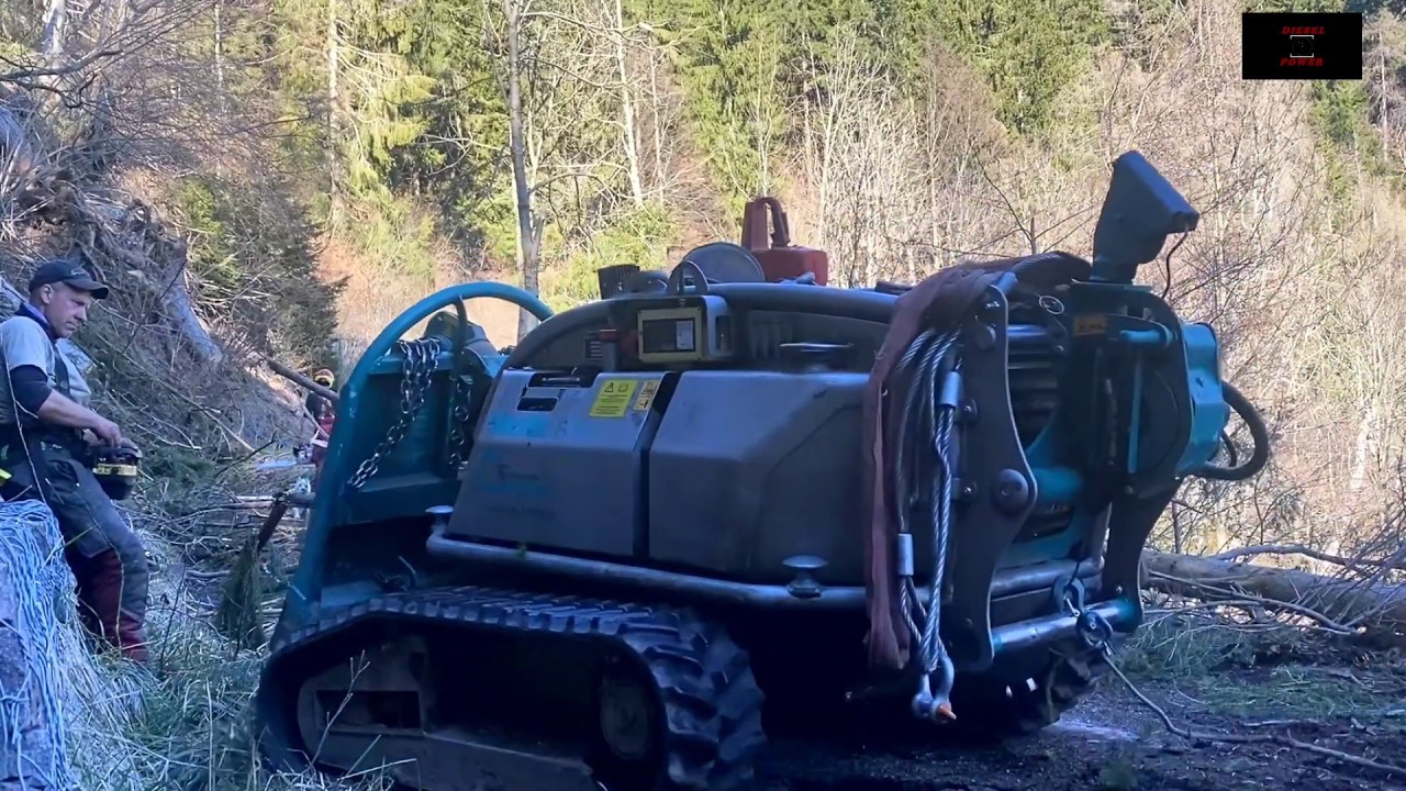 Pfanzelt Moritz Fr50 und Husqvarna 395xp sind immer Einsatzbereit