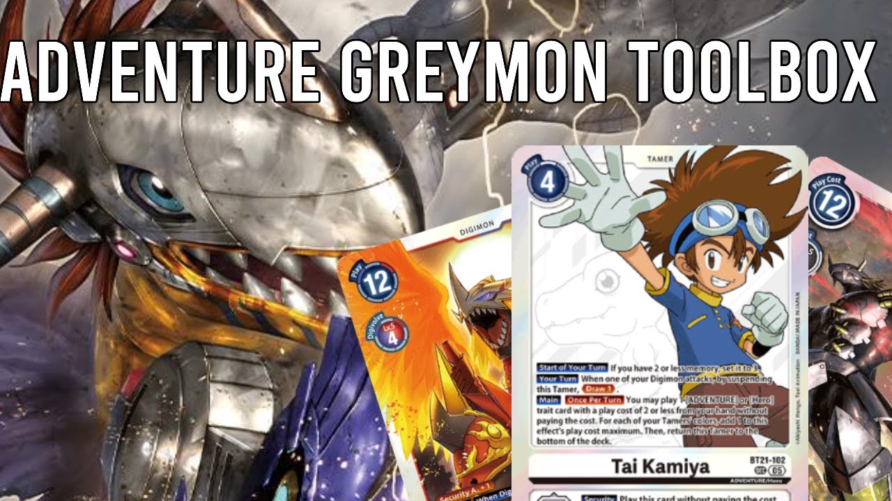 Abusing Alterous Mode in this Adventure GREYMON Toolbox - Deck Profile (BT22 /EX10)