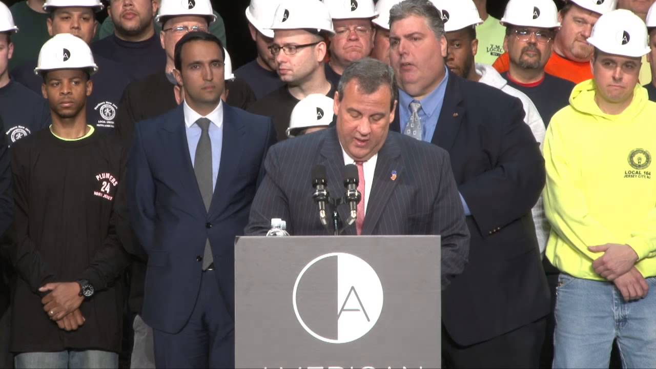 Governor Christie on American Dream: No Longer the Ugliest Damn Building In America
