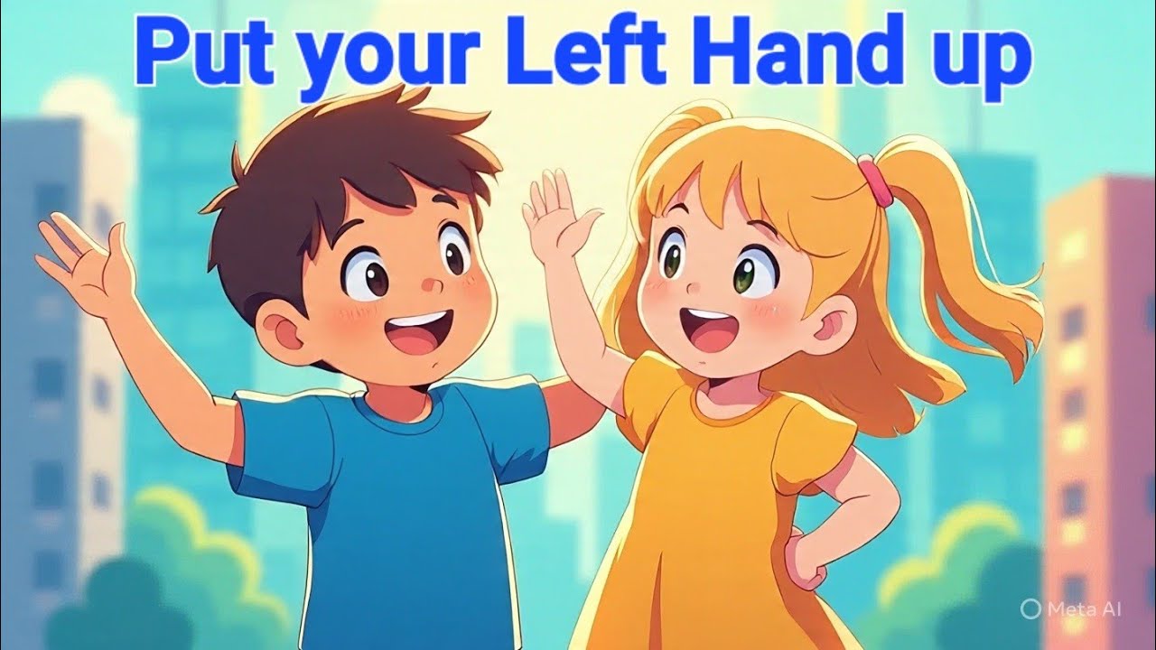 Put your left hand up @Listen'N'Learn
