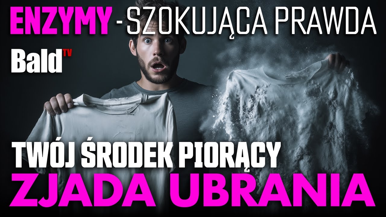 TW&Oacute;J PROSZEK DO PRANIA ZJADA UBRANIA! SZOKUJĄCA PRAWDA O ENZYMACH