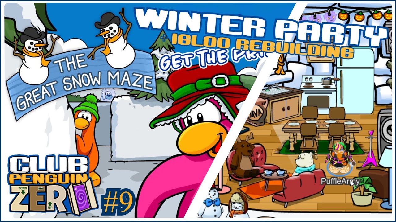 Club Penguin Zero #9 [Winter Party 2026 & Igloo Rebuilding]