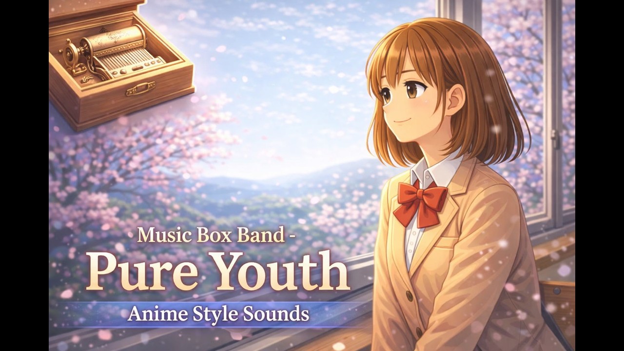 청춘 애니 스타일 오르골 연주 사운드 / Music Box Band – Pure Youth Anime Style Sounds