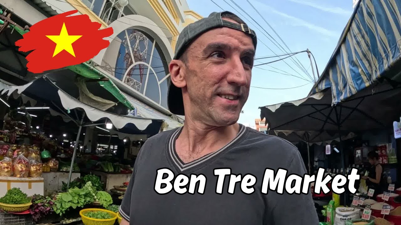 Friendly Locals & Coconut Finds at Ben Tre Market