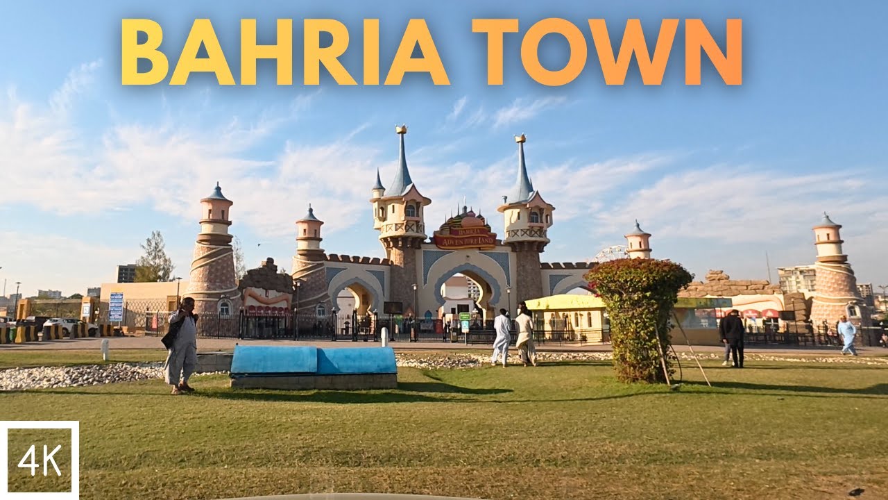 Bahria Town Karachi 2026 - Driving Through the Vibrant Streets of Bahria Town Karachi