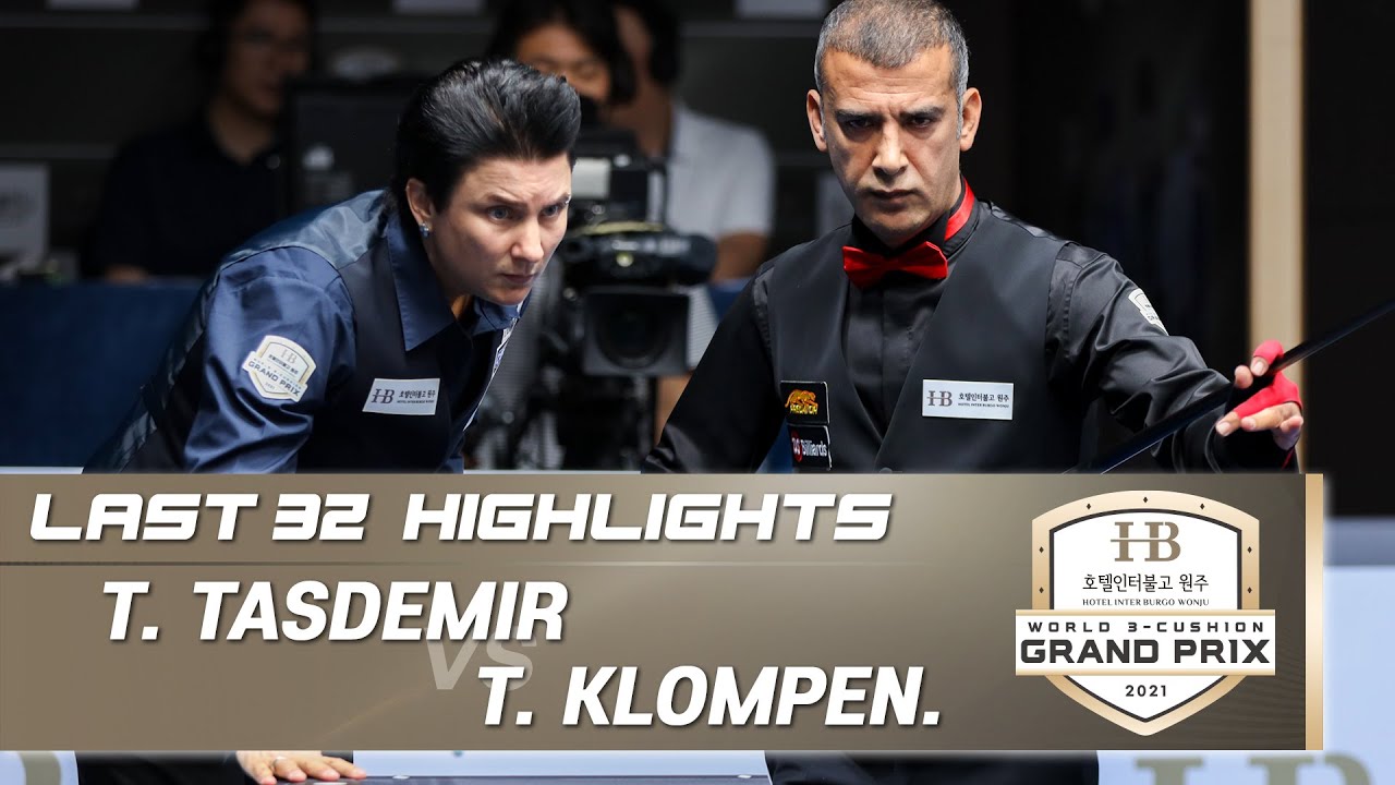 [Hotel Inter burgo Wonju W3GP 2021] Last 32 - Tayfun TASDEMIR (TUR) vs Therese KLOMPENHOWER (NED)